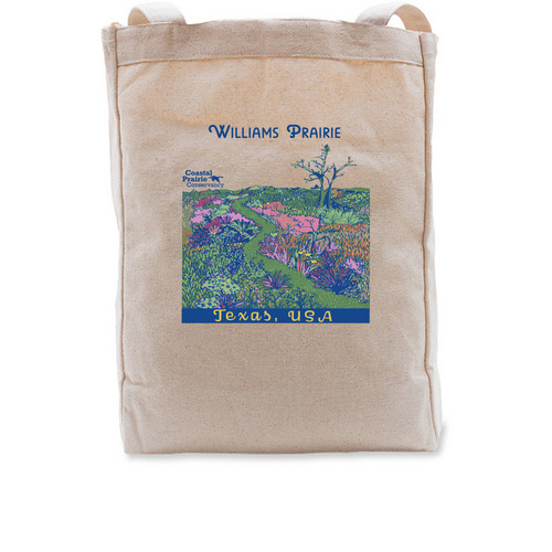 Williams Prairie Tote Bag, a Natural Recycled Cotton Tote Bag