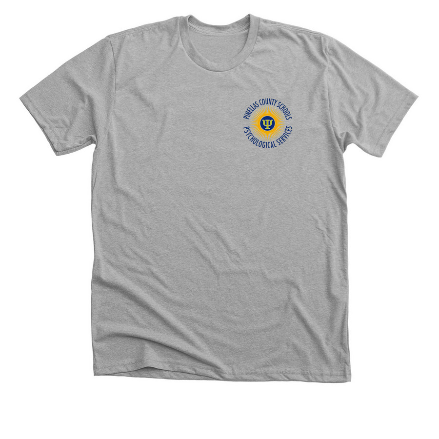 Psych Services Swag 26-27, a Athletic Heather Premium Unisex Tee