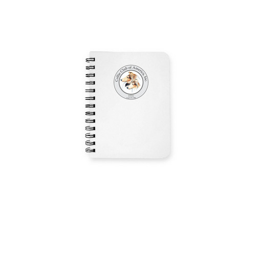 CCA Notebook, a White Spiral Notebook