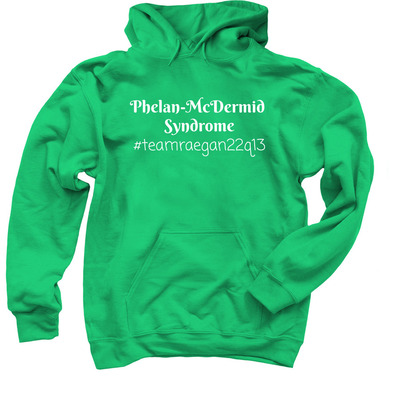 Team Raegan&nbsp;, a Irish Green Pullover Hoodie