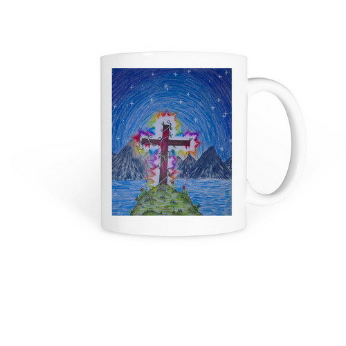 The Glory Of The Cross&nbsp;, a White Coffee Mug