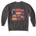 CS&D Matchbox&nbsp;, a Pepper Comfort Colors Crewneck Sweatshirt (back-view)