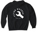 Hoodie & Crewneck, a Black Gildan Softstyle Pullover Hoodie (back-view)