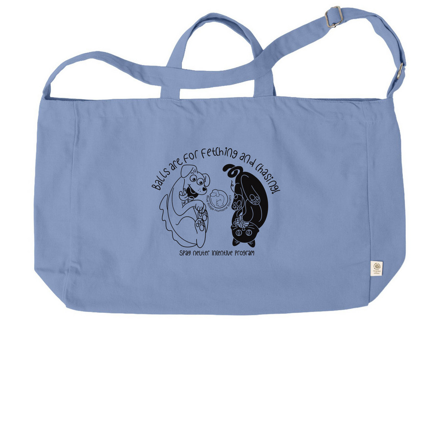Balls Are for Fetching and Chasing Tote, a Elemental Blue Reclaimist G2G Tote Bag