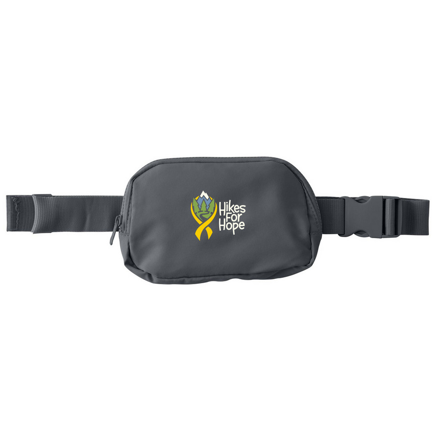 Hikes For Hope Hip Packs, a Storm Grey Matte Hip Pack