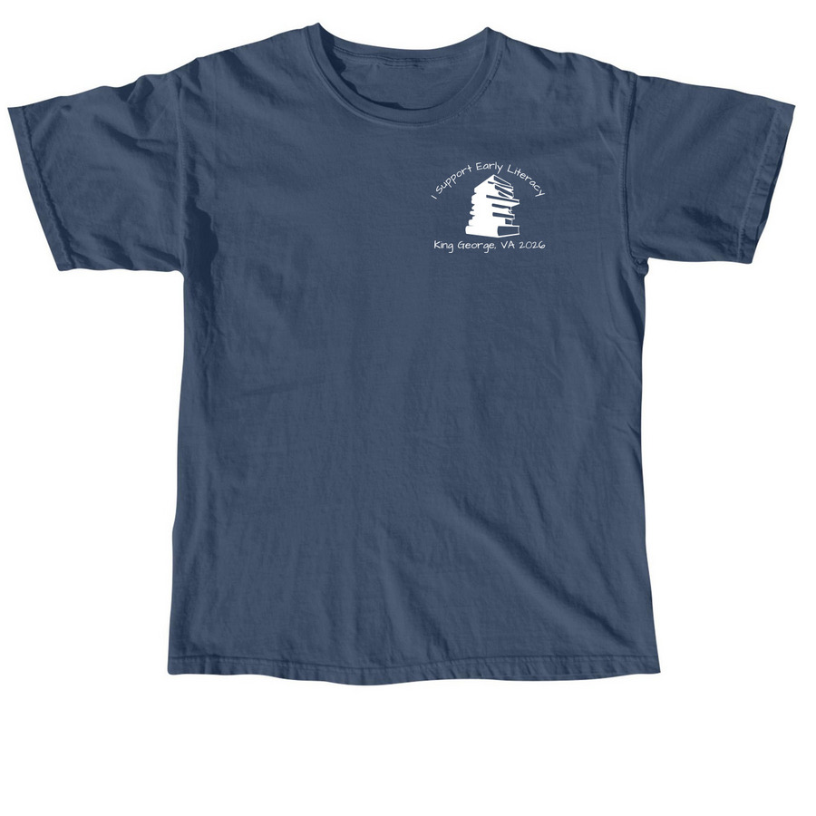 Imagination Library of King George Fundraiser, a Midnight Comfort Colors Unisex Tee