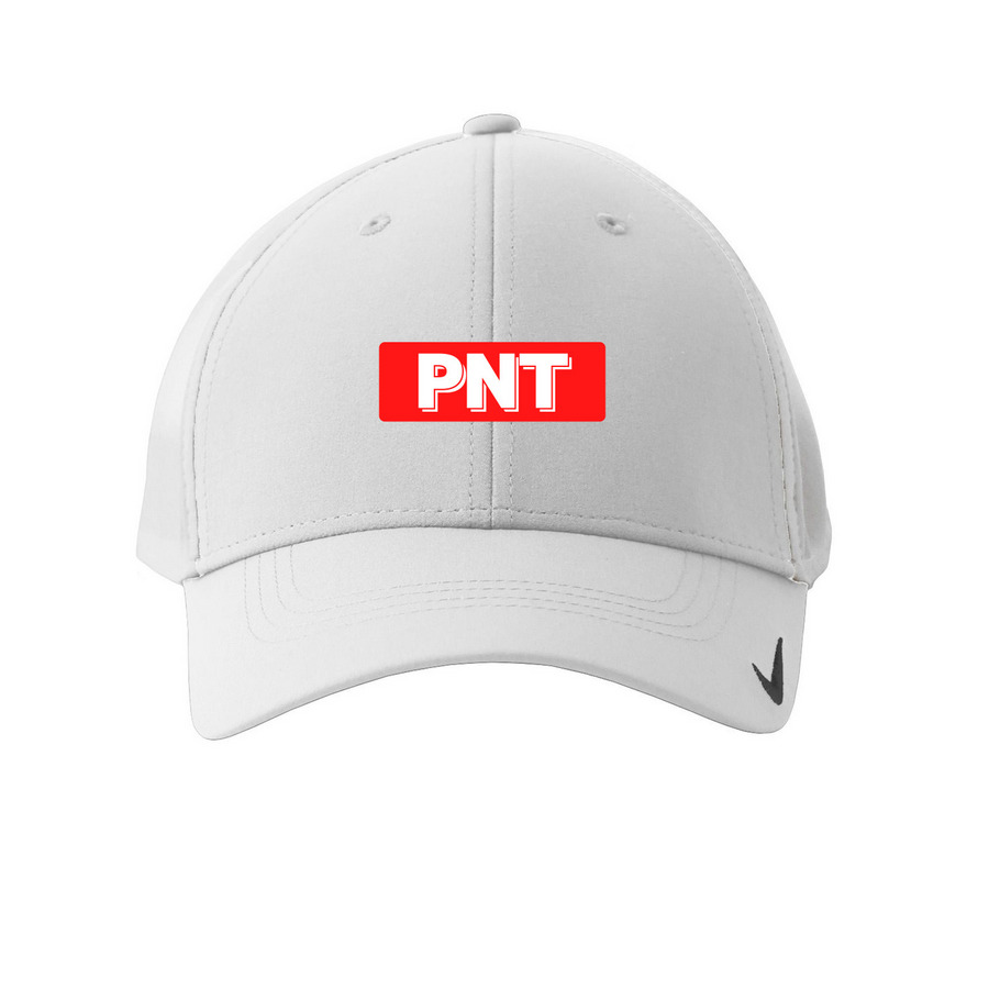 The Label Hat 2026, a White Printed Nike Dri-FIT Legacy Performance Cap