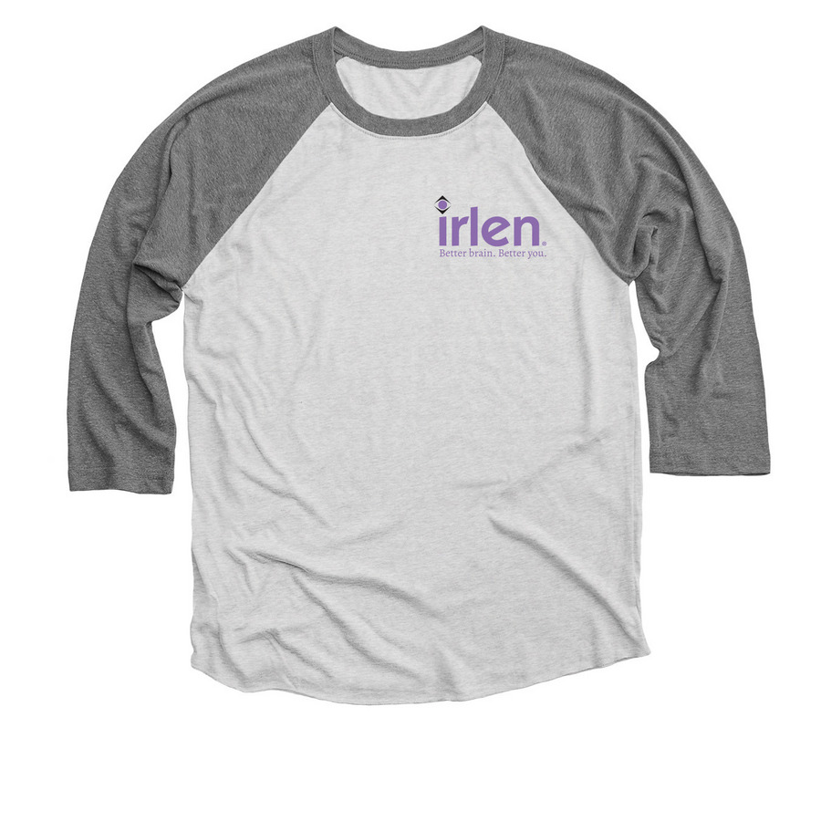 April Fundraiser, a Premium Heather and Heather White 3/4 Sleeve Baseball Tee