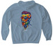 Need It Back ? Official Hoodie & Crewneck, a Stone Blue Gildan Softstyle Pullover Hoodie (back-view)