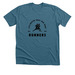STARR, a Heather Deep Teal Premium Unisex Tee