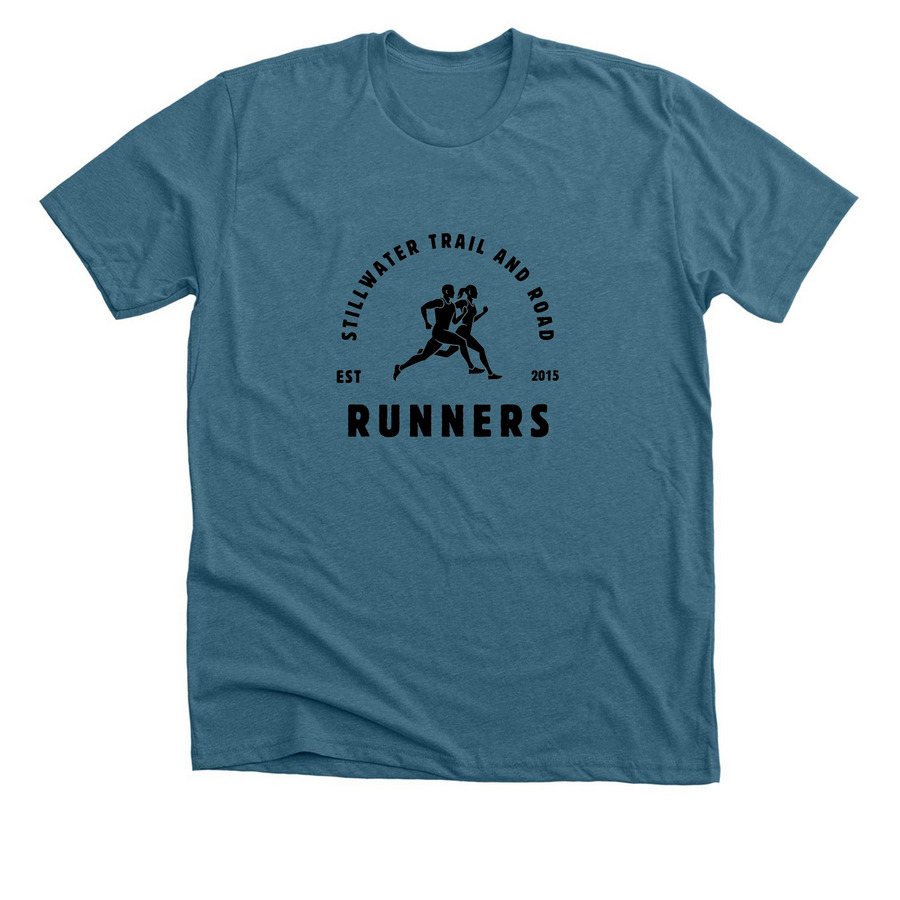 STARR, a Heather Deep Teal Premium Unisex Tee