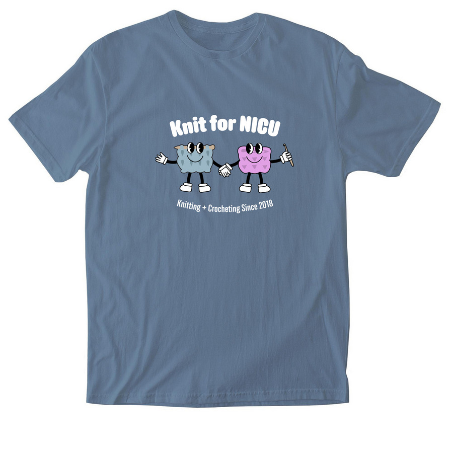 Stitch Buddies Collection, a Indigo Blue Softstyle Cotton Tee