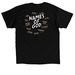 Names of God, a Black Classic Unisex Tee (back-view)