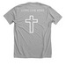 In&nbsp; Memory of Kodi, a Athletic Heather Premium Unisex Tee (back-view)