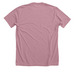 Swirl Butterfly, a Heather Orchid Premium Unisex Tee (back-view)