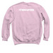 Breast Cancer Awareness&nbsp;, a Light Pink Crewneck Sweatshirt (back-view)