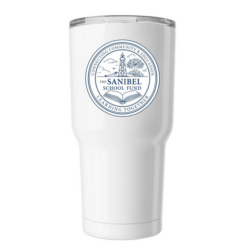 SSF Tumbler, a White Insulated Tumbler