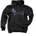 SQP? Merch (spray paint) SQP EDITION, a Black Pullover Hoodie