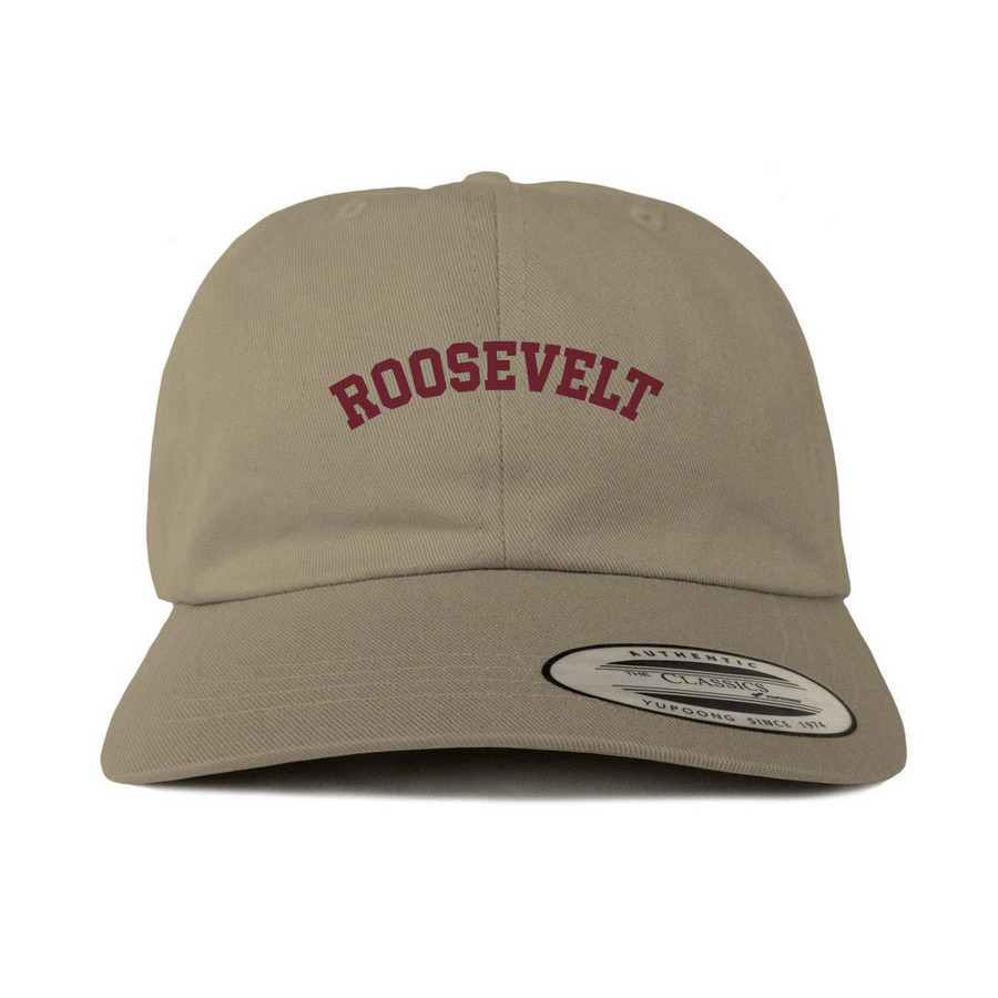 Collegiate Cap, a Khaki Printed Classic Baseball Cap
