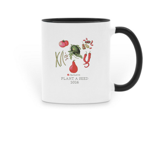 Plant a Seed 2026 - Mugs, a Black Two-Tone Ceramic Mug