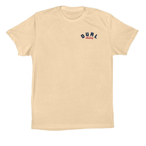 Dual at the Daddy, a Soft Cream Premium Cotton Tee