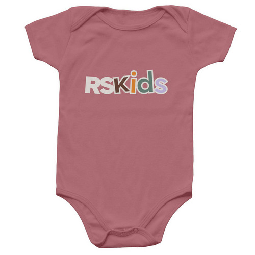 RS Kids Onesie, a Mauve Infant Onesie