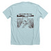 Spring Collection - Long Island Back, a Heather Ice Blue Premium Unisex Tee (back-view)