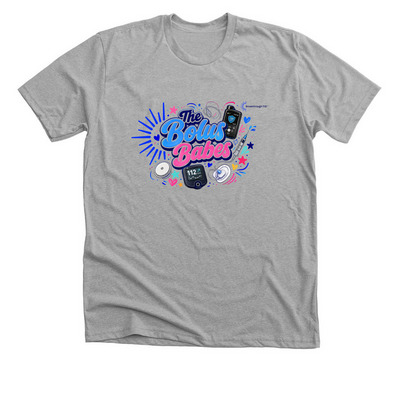 The Bolus Babes Team T-Shirt, a Athletic Heather Premium Unisex Tee