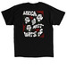 Africa Must Unite&nbsp;, a Black Classic Unisex Tee (back-view)