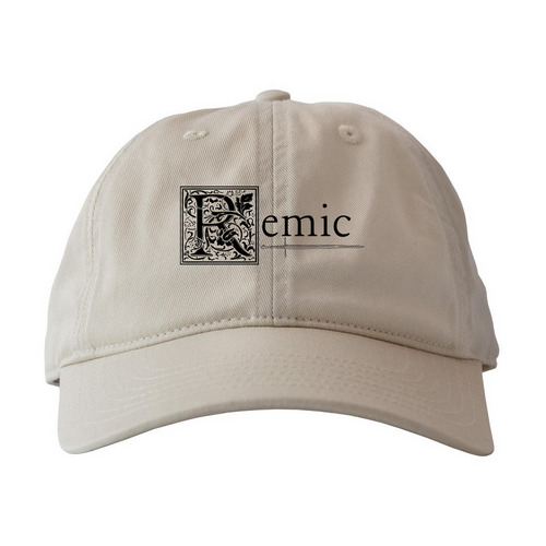 Remic Hat, a Oyster Printed Eco Baseball Cap