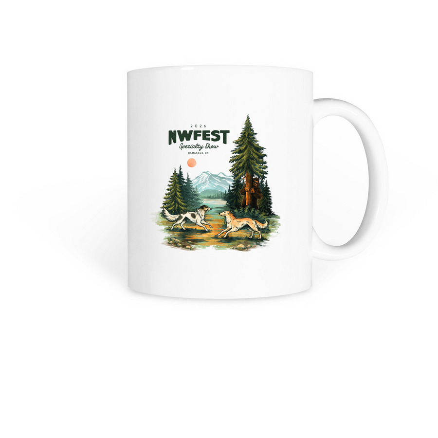 NWFest Mugs - Coat Color Swap!, a White Coffee Mug