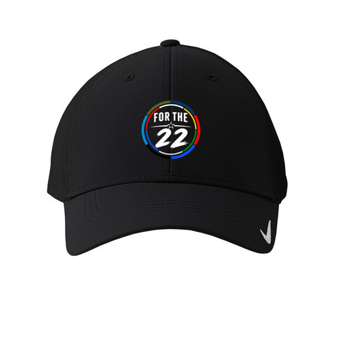 Tri For the 22 | Mighty Oaks, a Black Printed Nike Dri-FIT Legacy Performance Cap