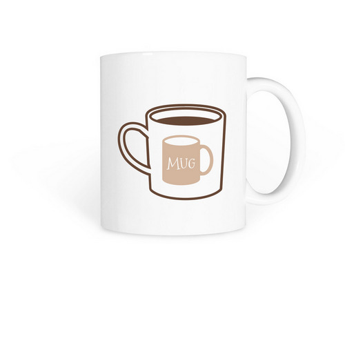 MUG mug, a White Coffee Mug