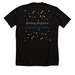 Champlain Valley Stars Logo, a Solid Black Blend Premium Unisex Tee (back-view)