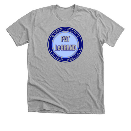 Pat Patch #2, a Athletic Heather Premium Unisex Tee