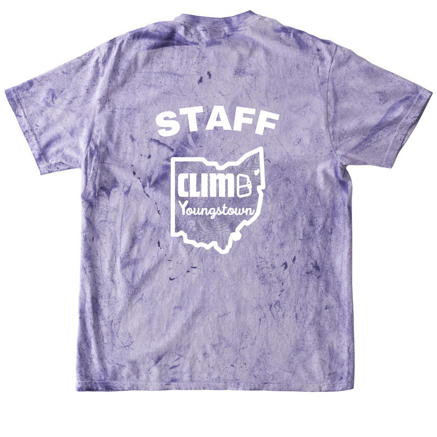 CYT Staff Shirts-2, a Amethyst Comfort Colors Colorblast Tee (back-view)