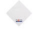 Dogs on Deployment Bandanas (Blue Logo), a White Cotton Bandana