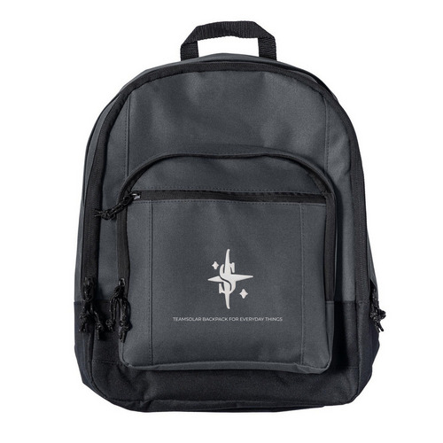 Team Solar Backpack, a Dark Charcoal Everyday Backpack