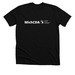 MichCDA White Logo Apparel, a Solid Black Blend Premium Unisex Tee