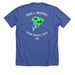 Embark Inclusive Travel, a Solid True Royal Premium Unisex Tee (back-view)