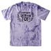 Cultivate lesbian joy, a Amethyst Comfort Colors Colorblast Tee