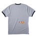 A Fully Stocked Library, a Athletic Heather/ Jet Black Cotton Ringer Tee (back-view)
