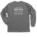 Paws 4 a Cause, a Charcoal Classic Long Sleeve Tee (back-view)