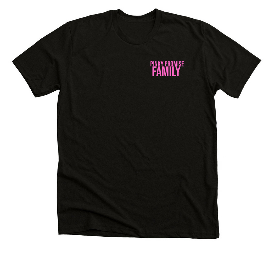 Pinky Promise Family - NEW, a Solid Black Blend Premium Unisex Tee