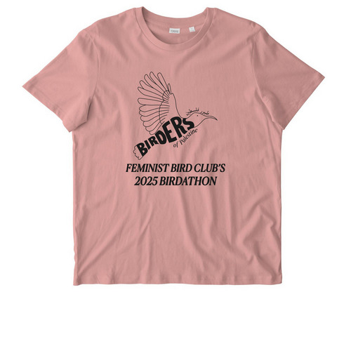 Birders of Palestine Birdathon, a Canyon Pink Stanley/Stella Unisex Crafter Tee
