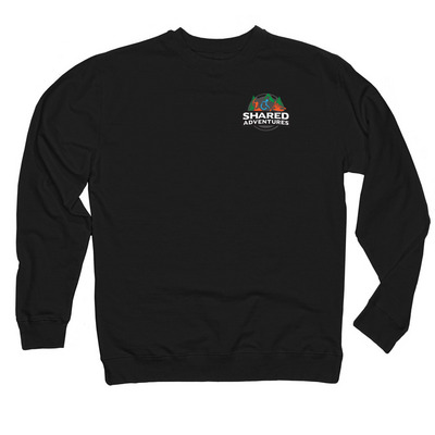 Pro -Style, a Black Midweight Crewneck Sweatshirt