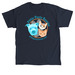 Classic Collection:&nbsp;Pittie Party Rescue&nbsp;, a Navy Classic Unisex Tee