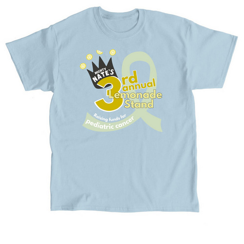 3rd Annual Lemonade Stand, a Light Blue Classic Unisex Tee