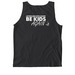 Nature Heals the Soul, a Black Comfort Colors Tank Top (back-view)