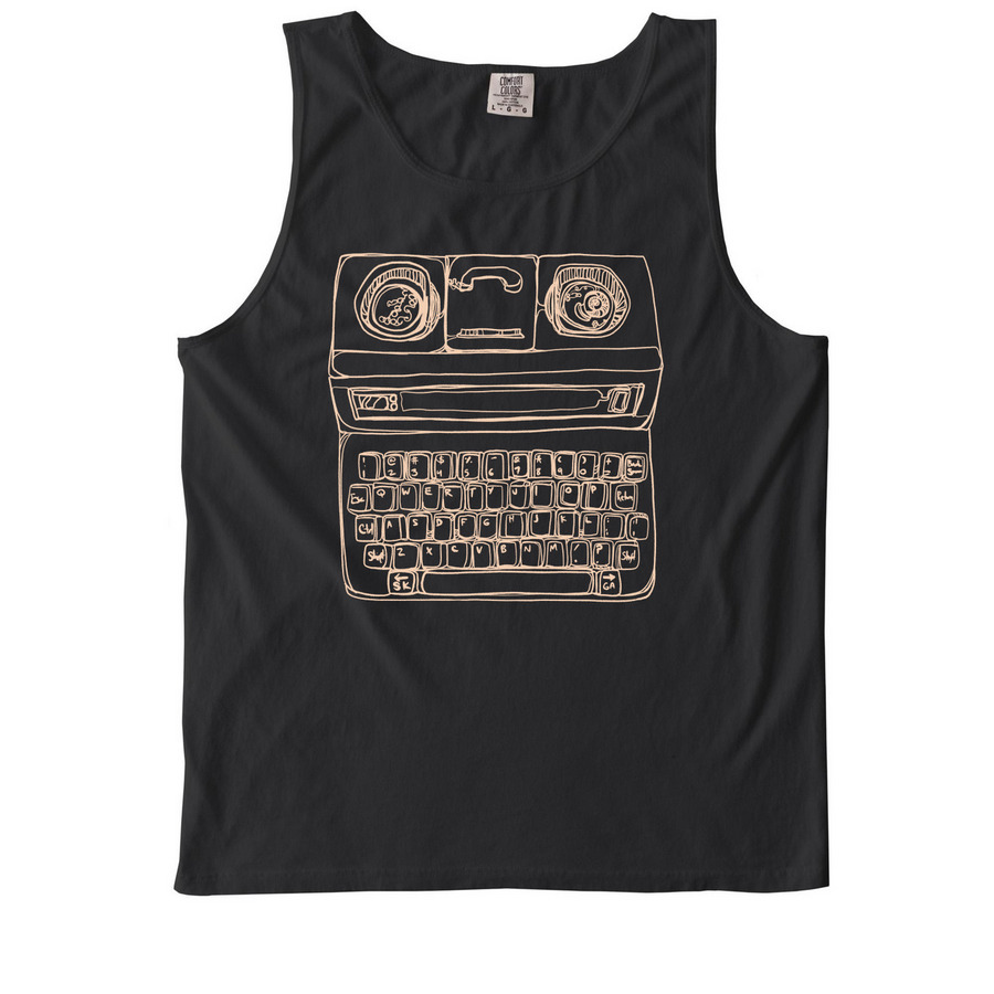 LIMITED TIME TTY MERCH, a Black Comfort Colors Tank Top